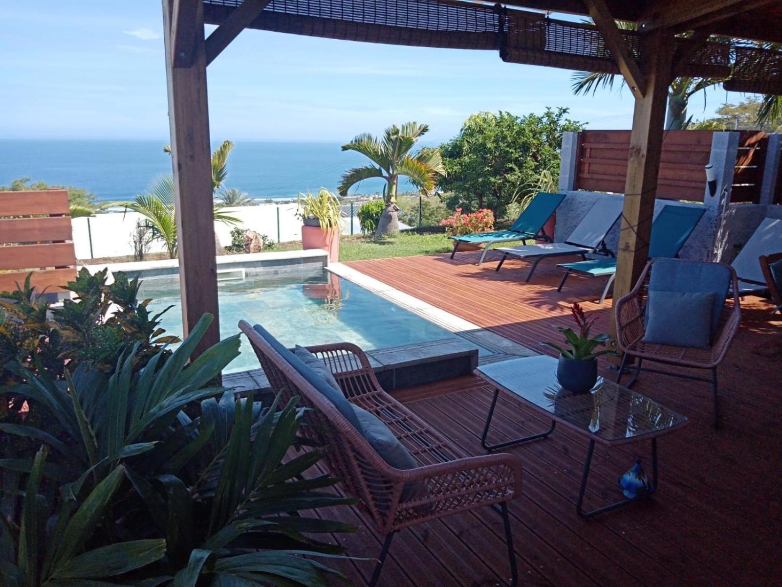 La Villa Choka Trois Bassins Luaran gambar